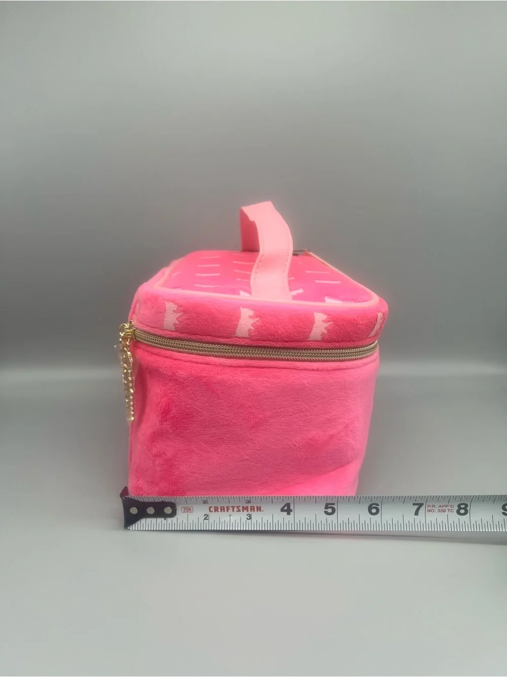 Juicy couture velour cosmetics bag
